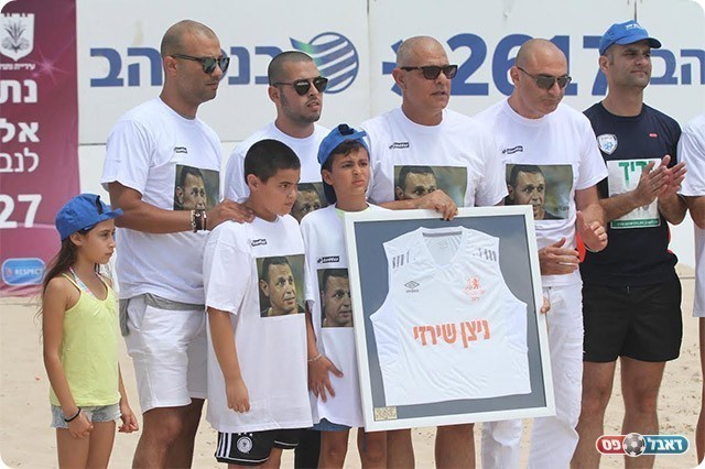 הטקס שנערך בשנה שעברה לזכרו של ניצן שירזי ז"ל (שלומי גבאי)